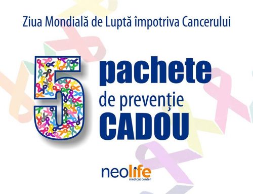 5 pachete de preventie cadou Neolife – Ziua Mondiala de Lupta Impotriva Cancerului